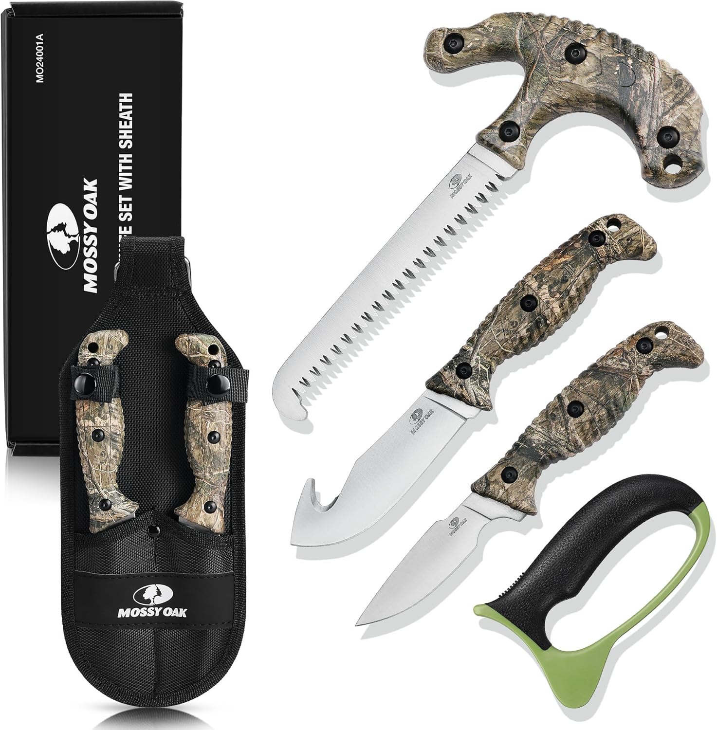 Mossy Oak Field Dressing Kit: Complete 4-Piece Hunting Set