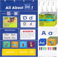 Alphabet Learning Pocket Chart with Tracing Cards - Classroom Letter