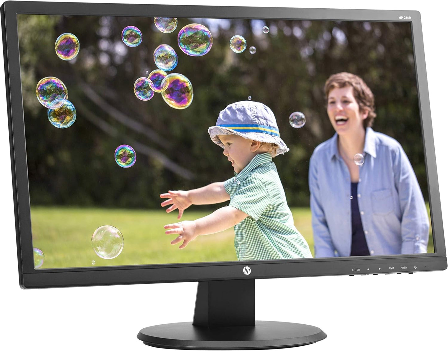 HP 24uh 24-inch LED Backlit Monitor for Work and Play