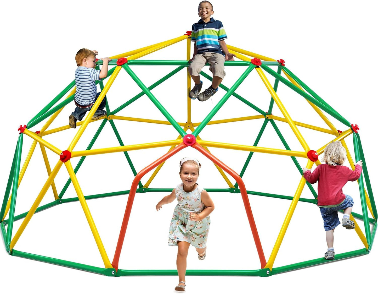 Zupapa 10FT Climbing Dome for Kids - Safe Outdoor Play Equipment