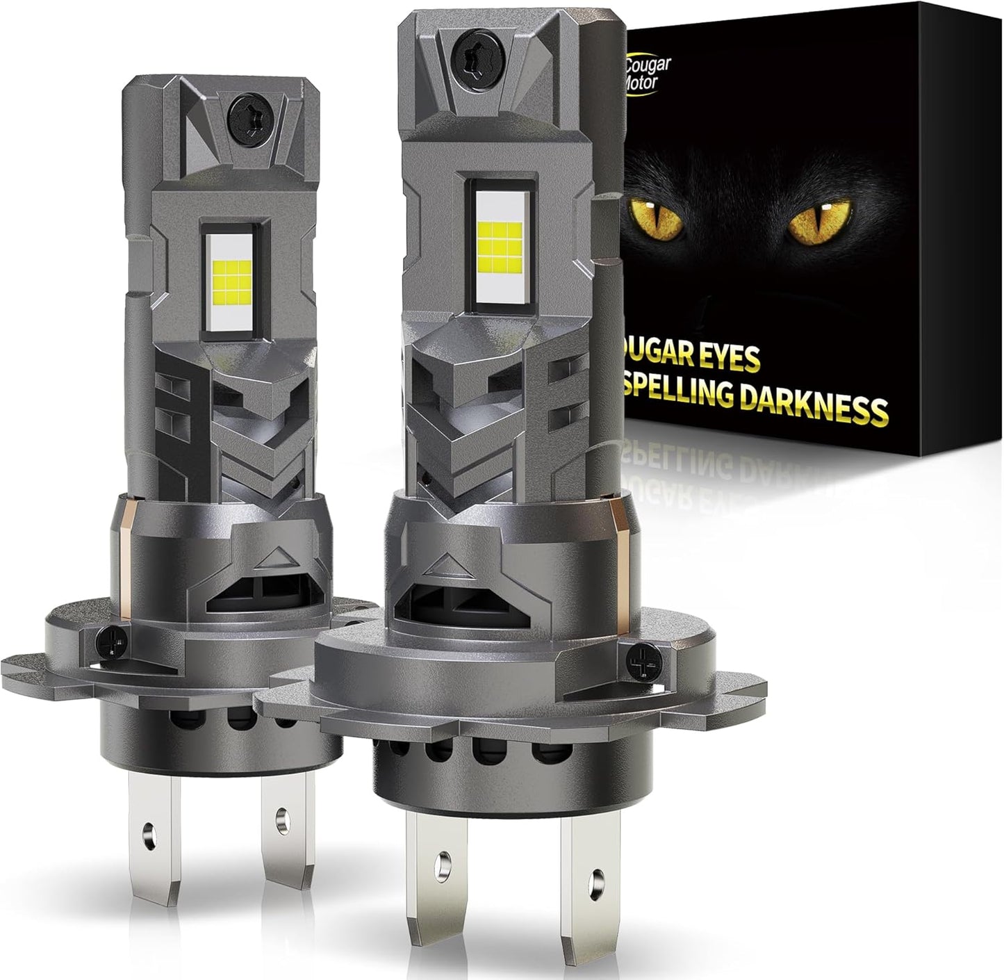 Cougar Motor H7 Bulbs for Clear Illumination and Safety