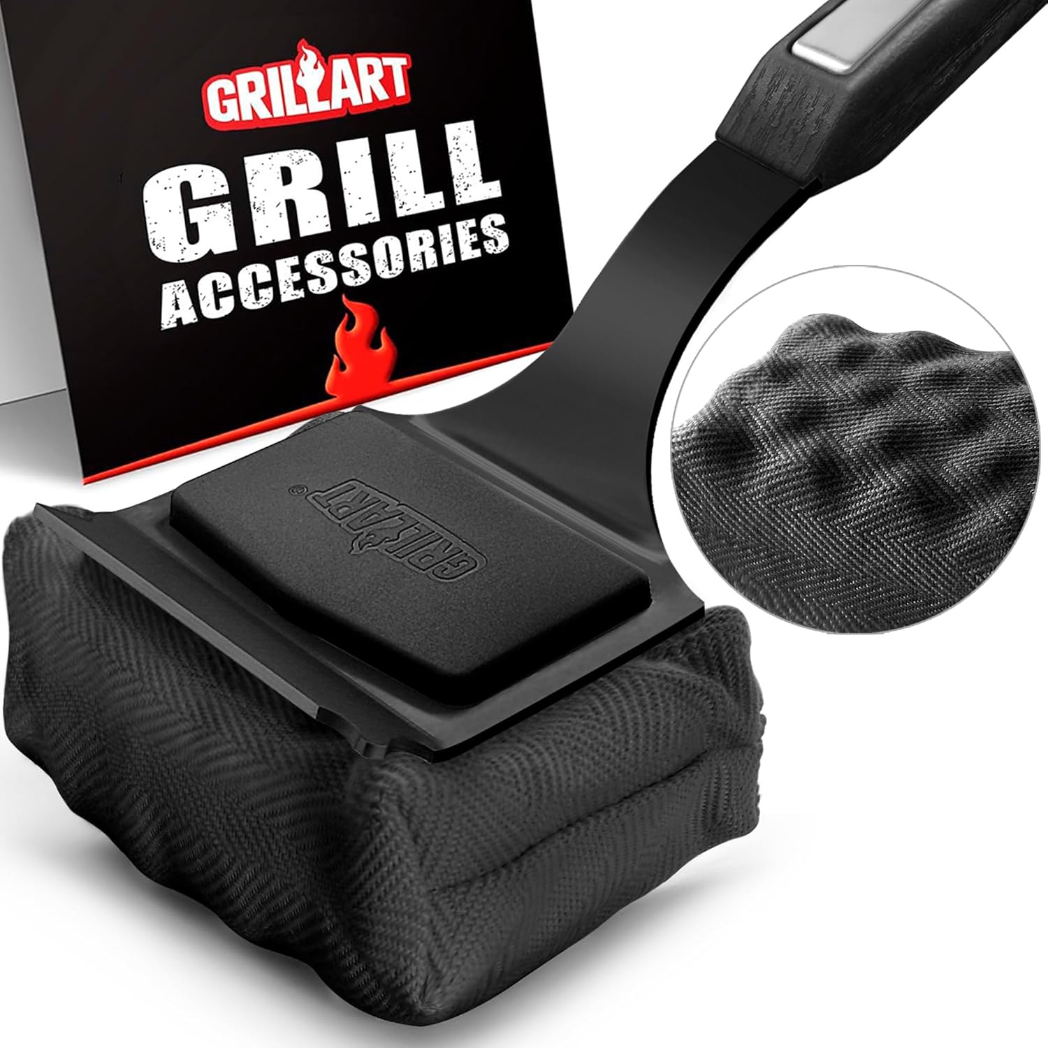 Bristle Free Grill Brush for Safe and Efficient Cleaning