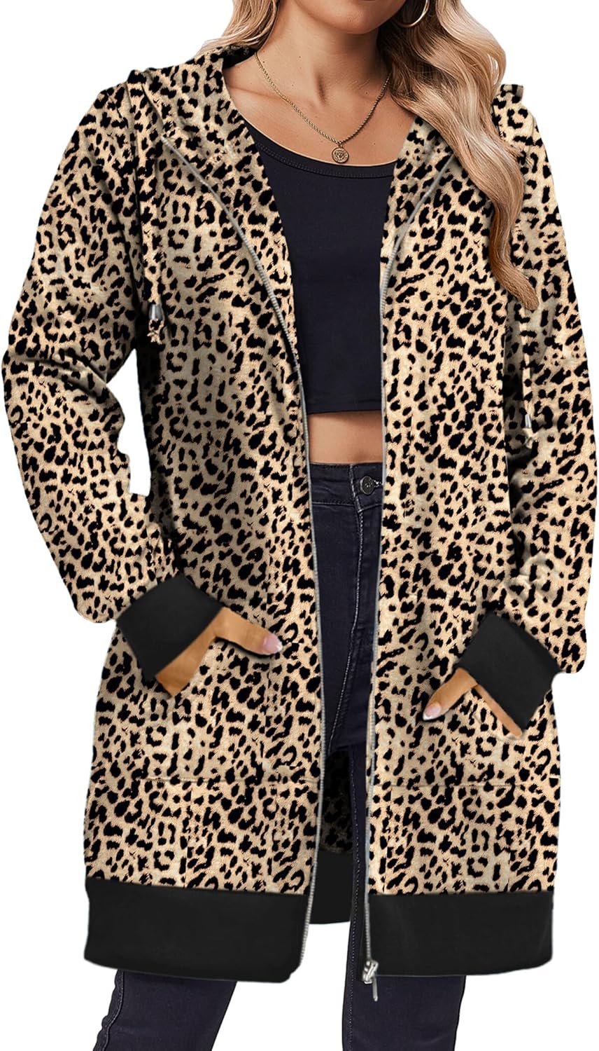 Zeagoo Zip Up Hoodies For Women: Stylish Oversized Sweatshirts