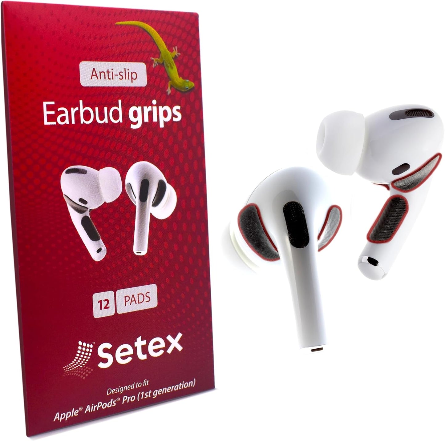 Setex Anti-Slip Grip Pads for AirPods Pro - Sweat-Proof Performance