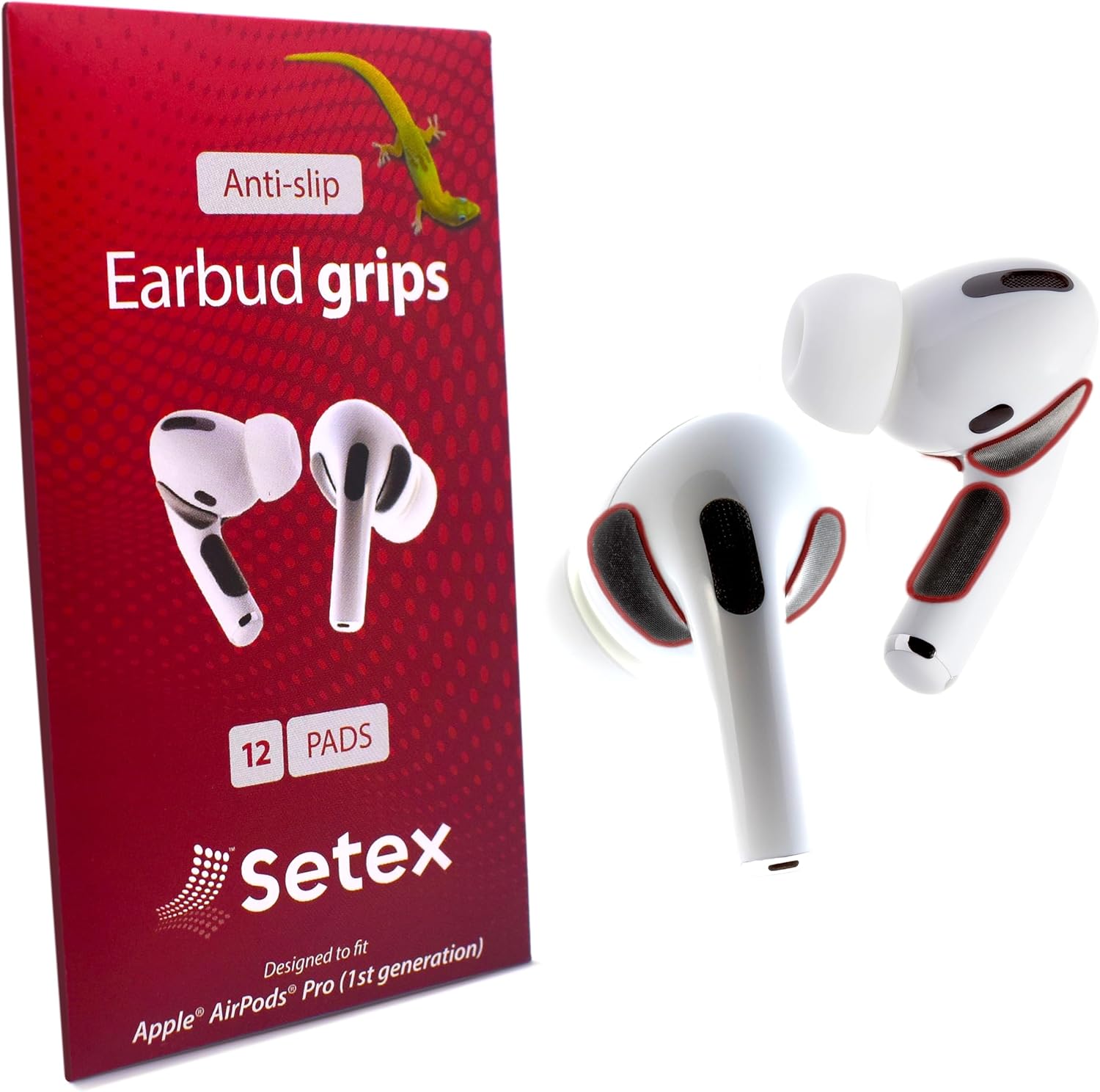 Setex Anti-Slip Grip Pads for AirPods Pro - Sweat-Proof Performance