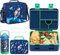 rockpapa 5 Compartment Bento Lunch Box Set - Complete Meal Kit