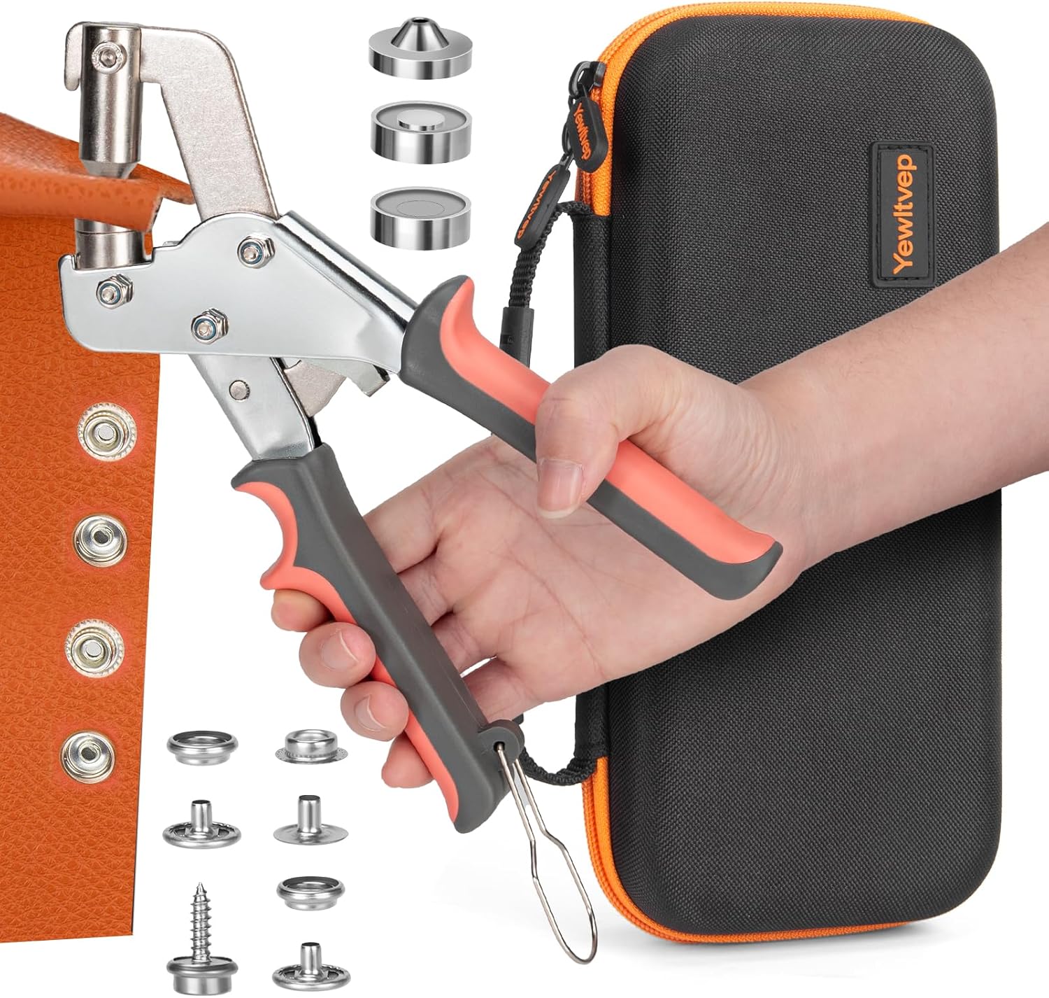 Heavy Duty Snap Fastener Tool Kit for Easy Repairs and DIY