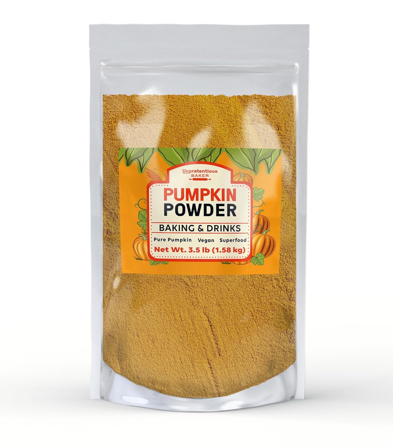 Unpretentious Pumpkin Powder for Baking & Food Additive