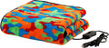 Heated Blanket Ultra Soft Fleece Throw - 12V Car Travel Heater