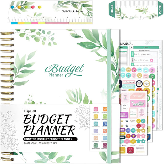 Ospelelf 2025 Budget Planner - Expense Tracker & Organizer