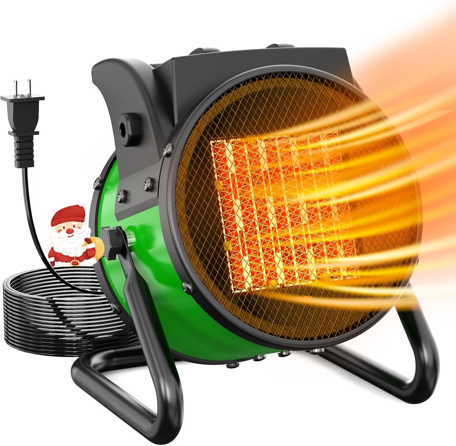 3s Fast Heating Garage Heater - Stay Warm Outdoors!