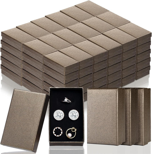 100 Pcs Christmas Jewelry Gift Boxes for Necklace Earring Storage