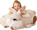 EARTHSOUND Giant Bunny Stuffed Animal Plush Toy for Kids