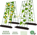 Cucumber Trellis 2 Pack A-Frame Foldable Trellis for Raised Beds