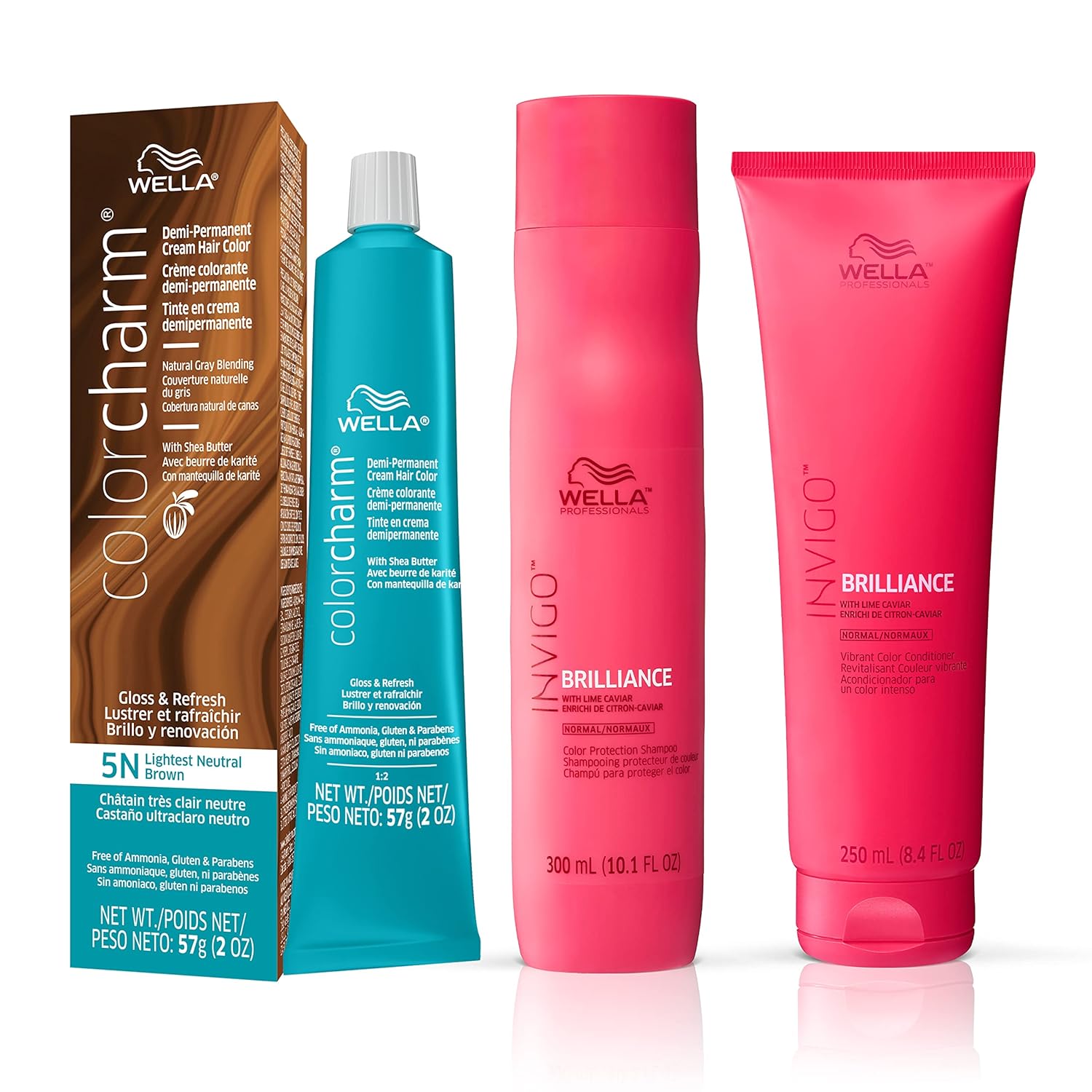COLORCHARM Demi Permanent Hair Color for Glossy Refreshing Tones