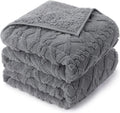 Queen Size Weighted Blanket 15 lbs 60in x 80in - Cozy Sherpa Comfort