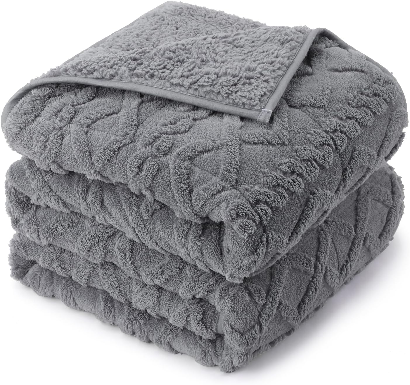 Queen Size Weighted Blanket 15 lbs for Cozy Warm Relaxation