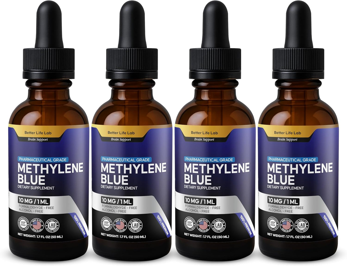 Methylene Blue Supplement for Mental Sharpness and Memory Support