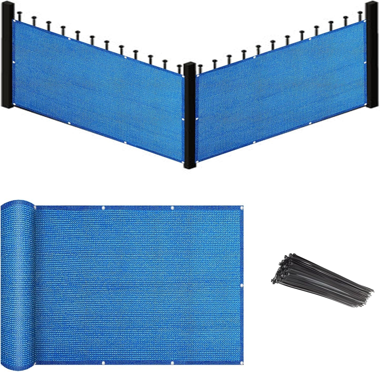 Eden's Decor Balcony Privacy Screen Cover for Outdoor Spaces