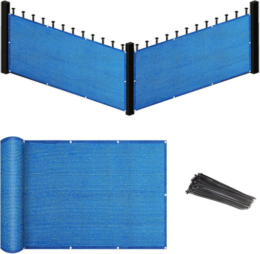 Eden's Decor Balcony Privacy Screen Cover for Outdoor Spaces