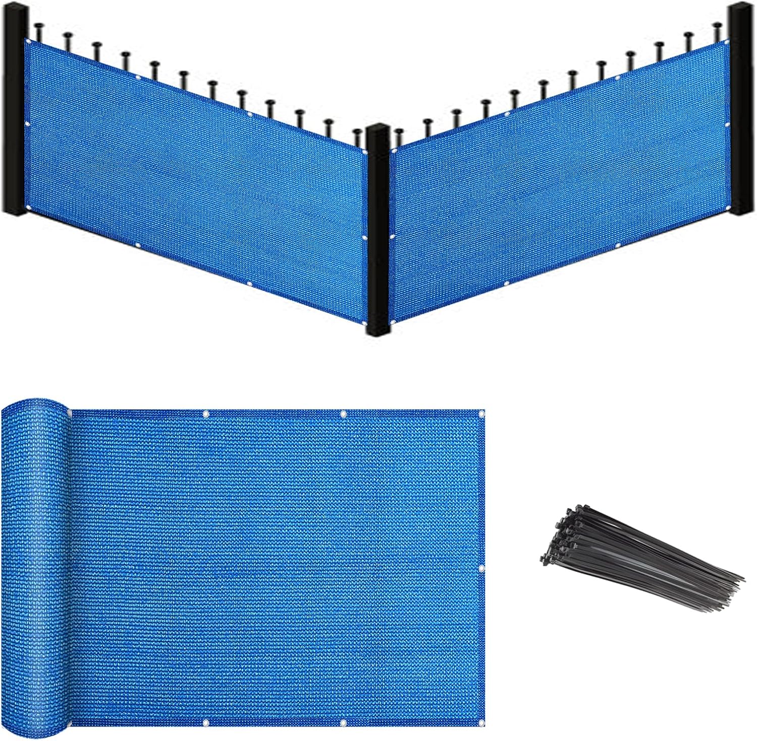 Eden's Decor Balcony Privacy Screen Cover for Outdoor Spaces