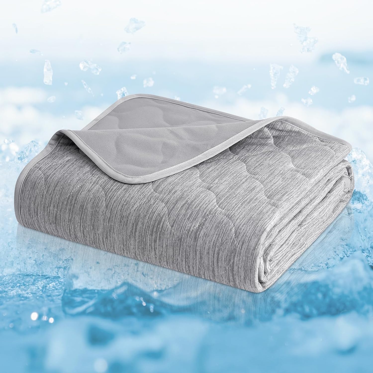 Cozy Bliss Leakproof Cooling Blanket for Large Dogs & Cats
