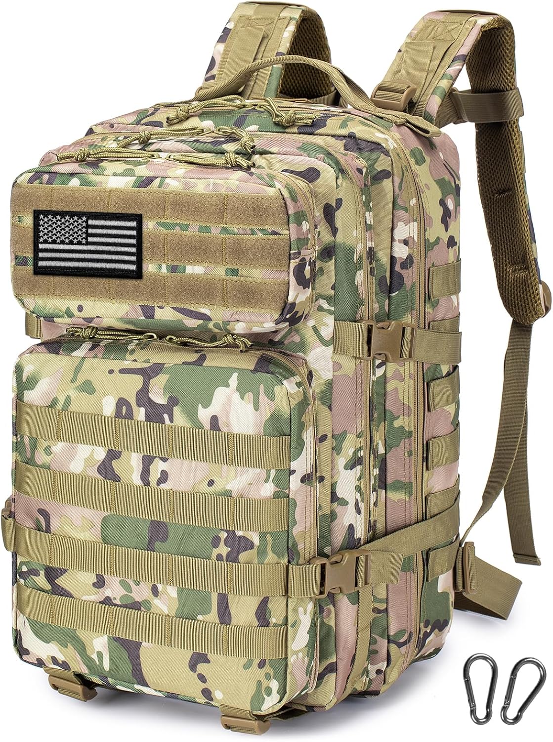 Tactical Military Backpack 50L Waterproof Rucksack for Hiking