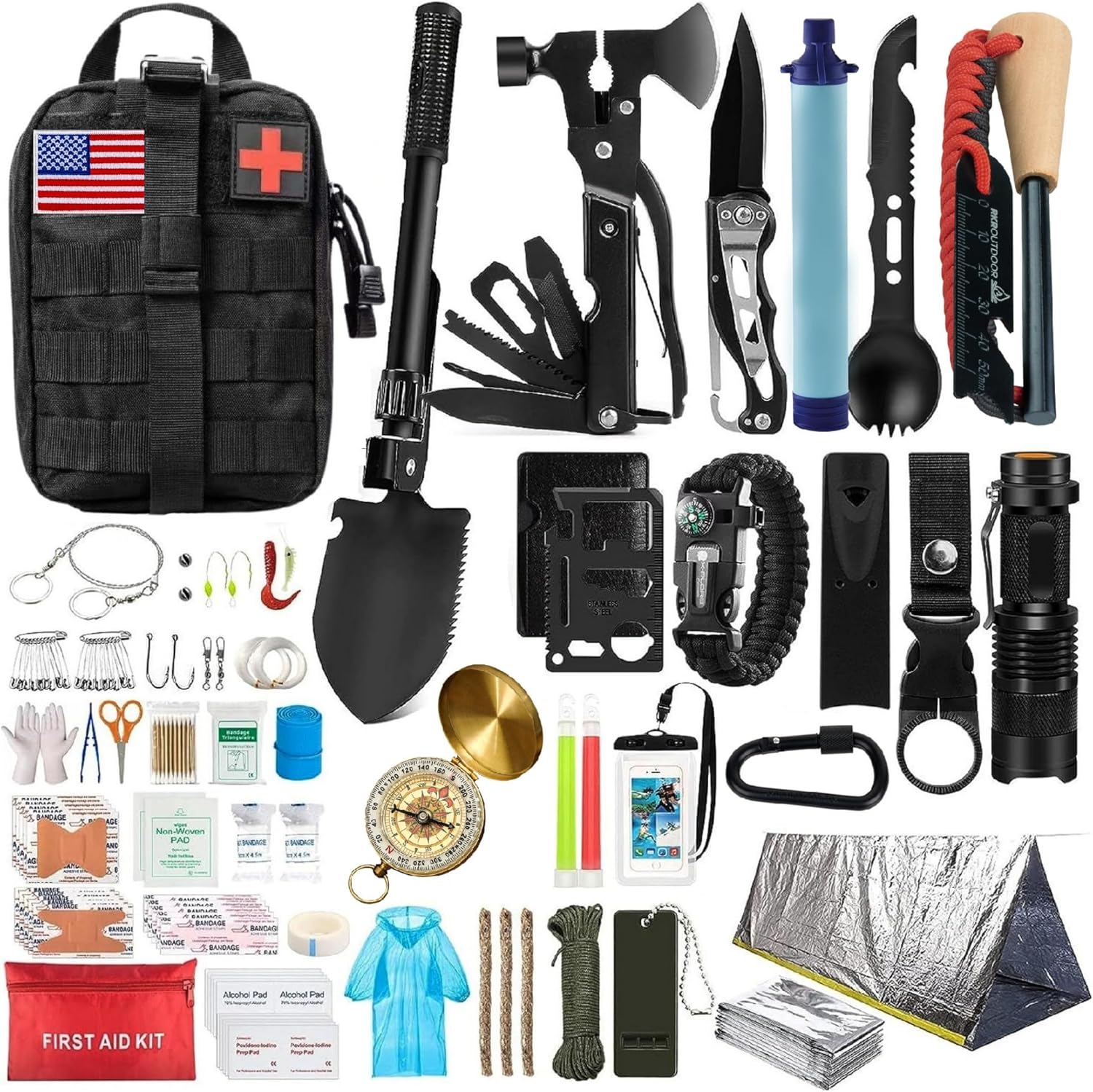 RKR Outdoor Survival Kit: Professional Gear