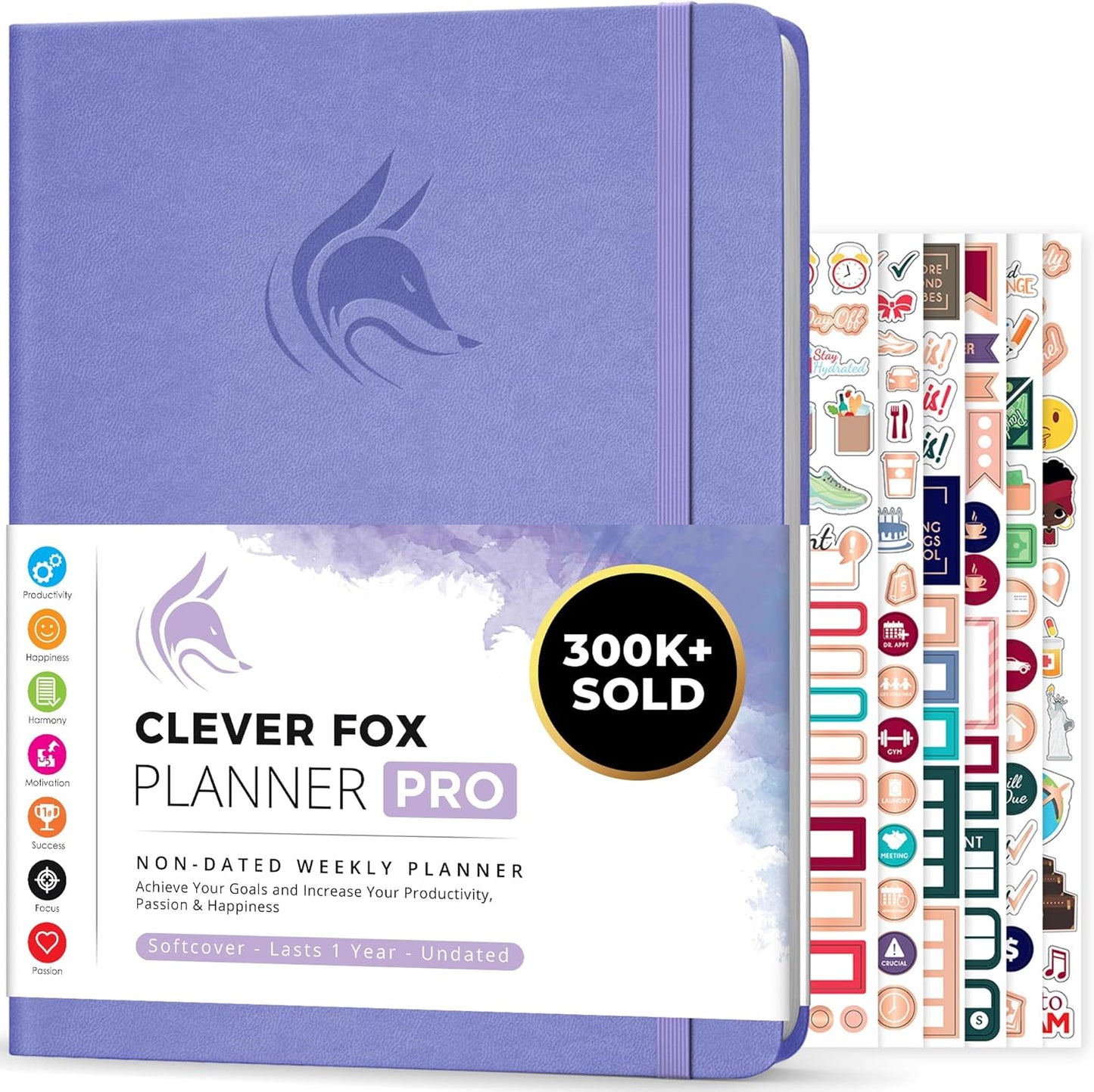 Clever Fox Planner PRO for Weekly & Monthly Life Organization