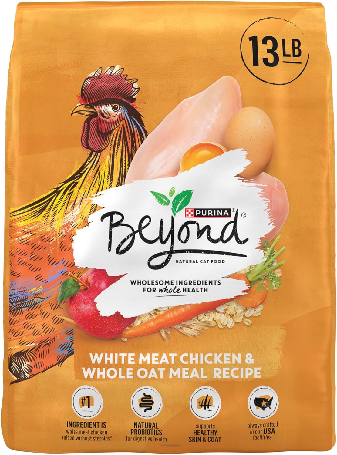 Purina Beyond Natural Dry Cat Food with Real Chicken and Oats