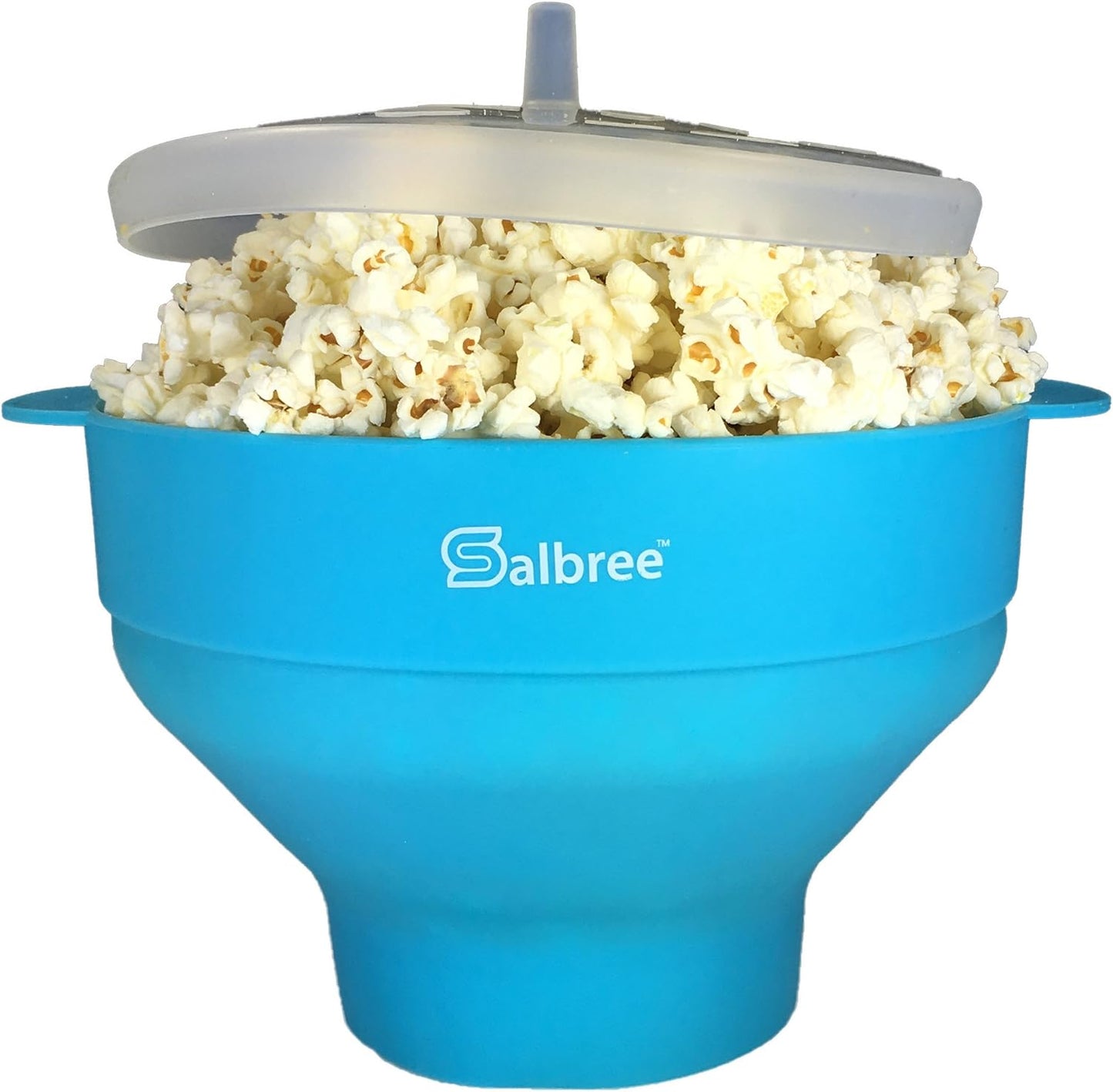 Salbree Silicone Popcorn Maker - Oil-Free Hot Air Popper