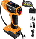 Digital Tire Inflator Bullseye Pro 150 PSI - Portable Rechargeable