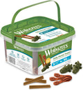Whimzees Natural Dental Dog Chew Variety Box, Small 56 pc - Long