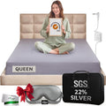 Luxury Grounding Sheets Queen 22% Silver Fiber - Conductive Fitted