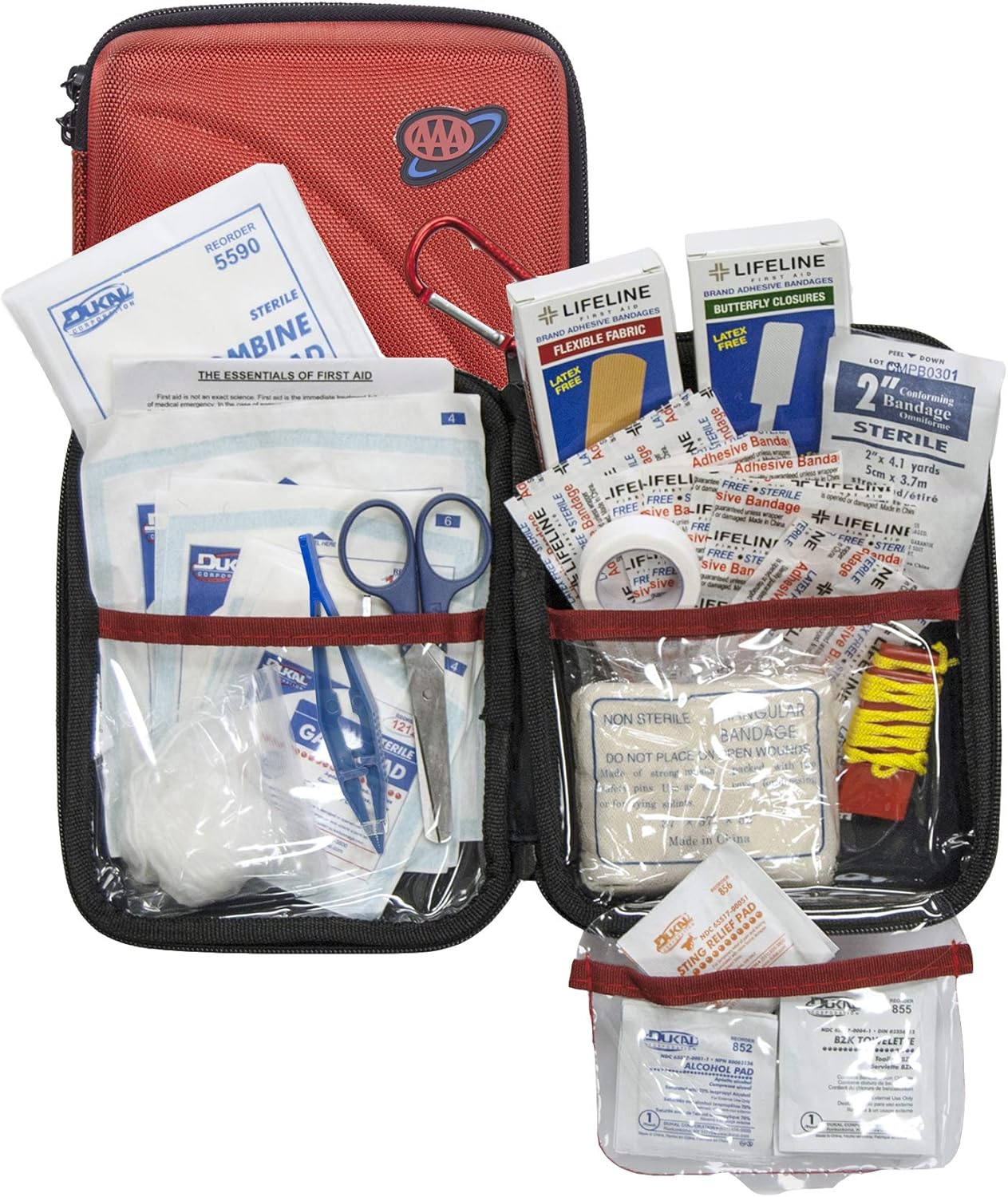 Lifeline AAA 85 Pc First Aid Kit: Compact, Essential Safety for Commuters