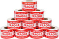 Fragile Stickers 2 in x 3 in - 5000 Labels (10 Rolls) Handle with Care