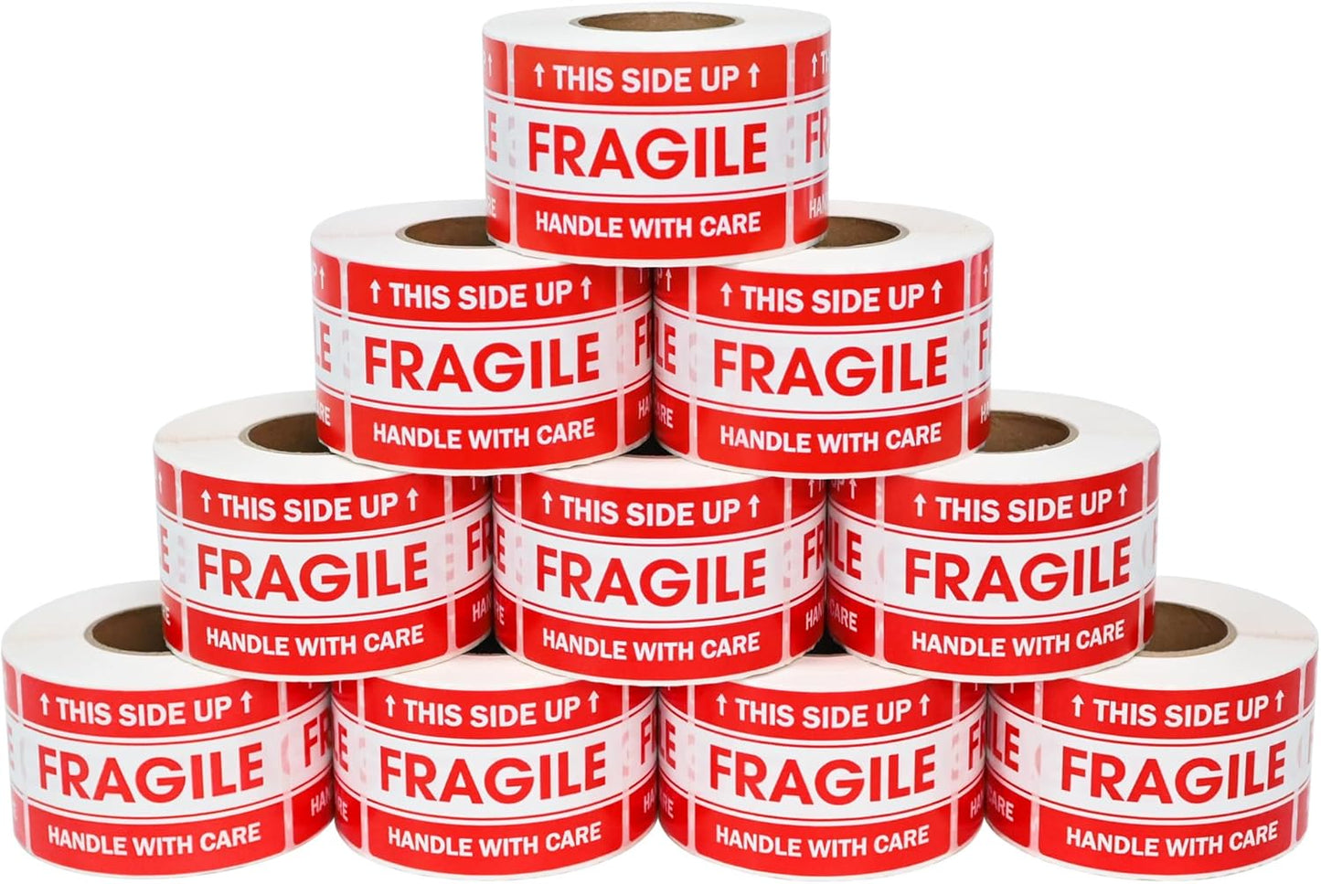 Fragile Stickers 2x3 Inch Labels for Shipping and Moving