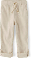 Boys Pull On Linen Pants for Toddlers - Lightweight Linen Ease