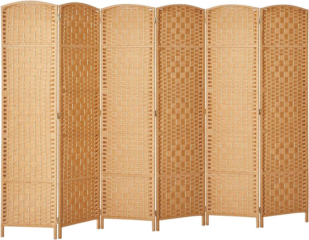 Elegant 6 ft Tall Room Divider for Privacy and Space Separation
