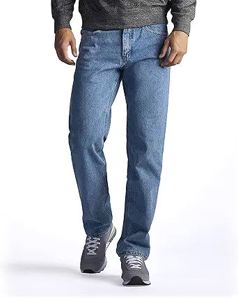 Lee Men's Regular Fit Straight Leg Jean for Everyday Comfort