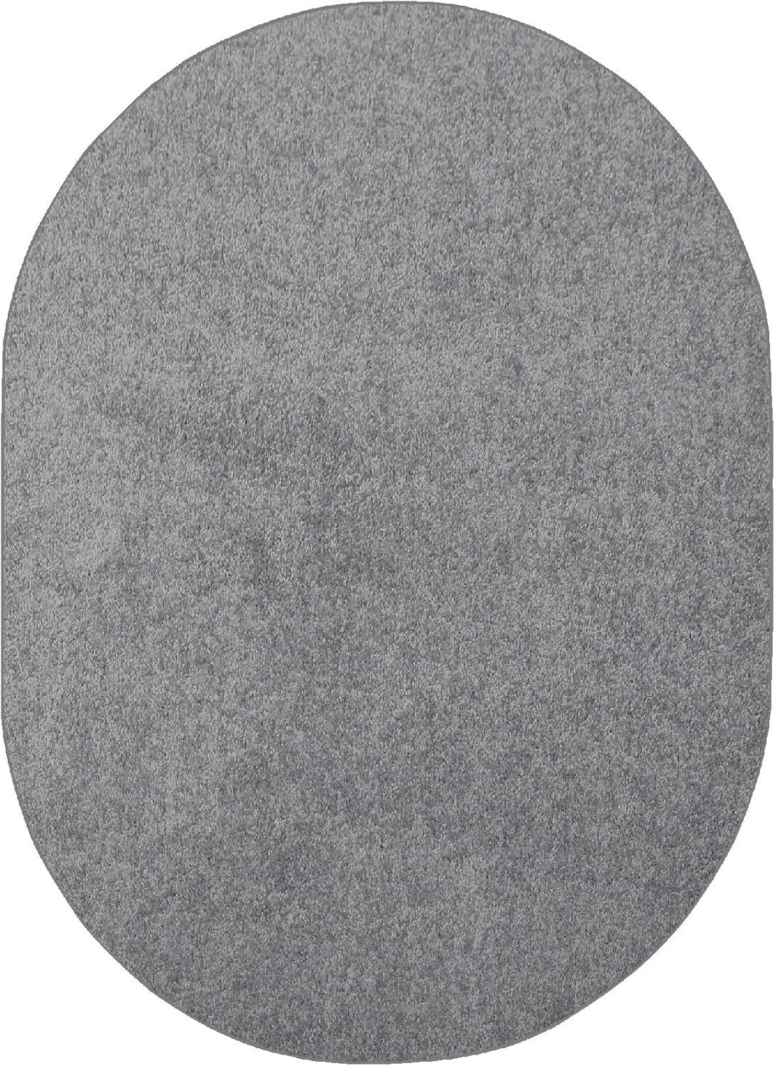Ambiant Pet Friendly Solid Color Area Rugs Grey for Home Decor