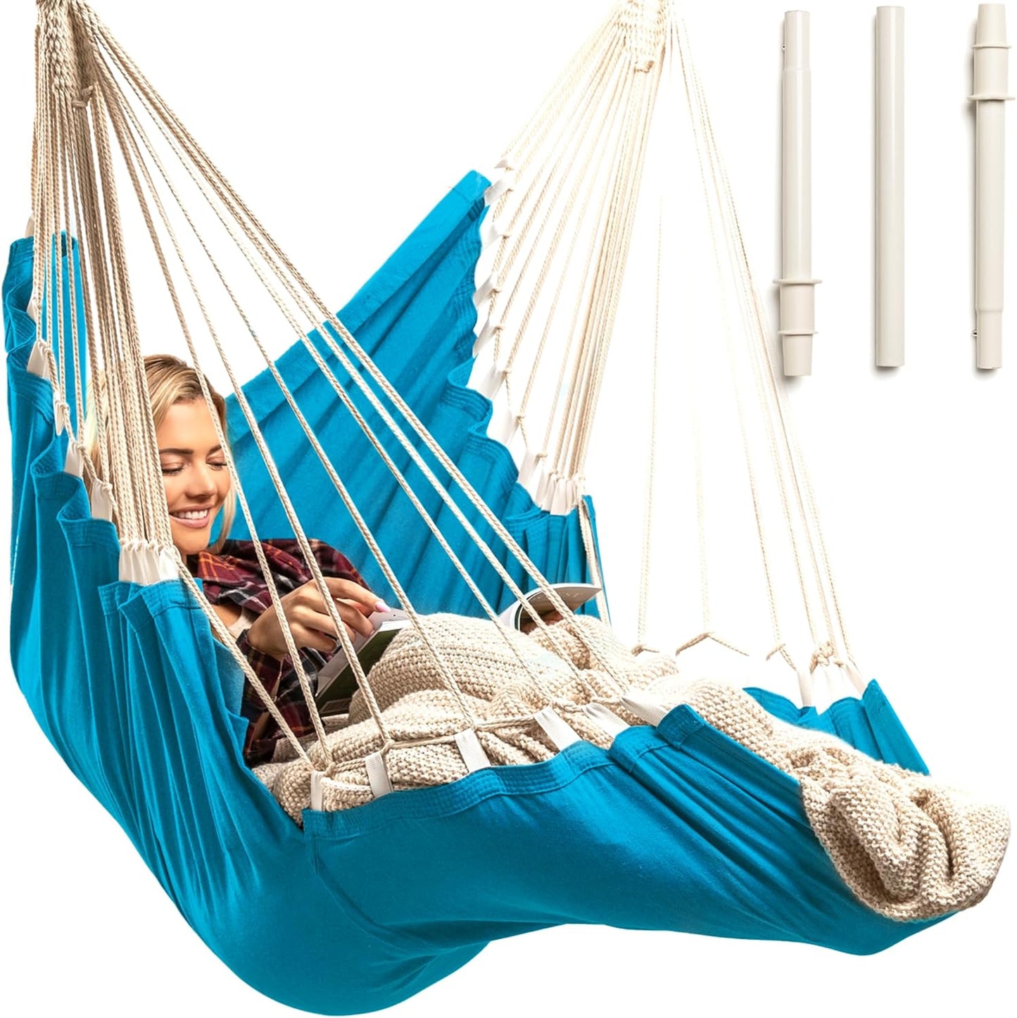 Hanging Hammock Chair Swing for Indoor and Outdoor Relaxation