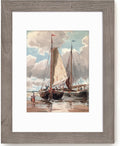 Fun Memories 12 x16 Wood Picture Frame with Tempered Glass - Rustic
