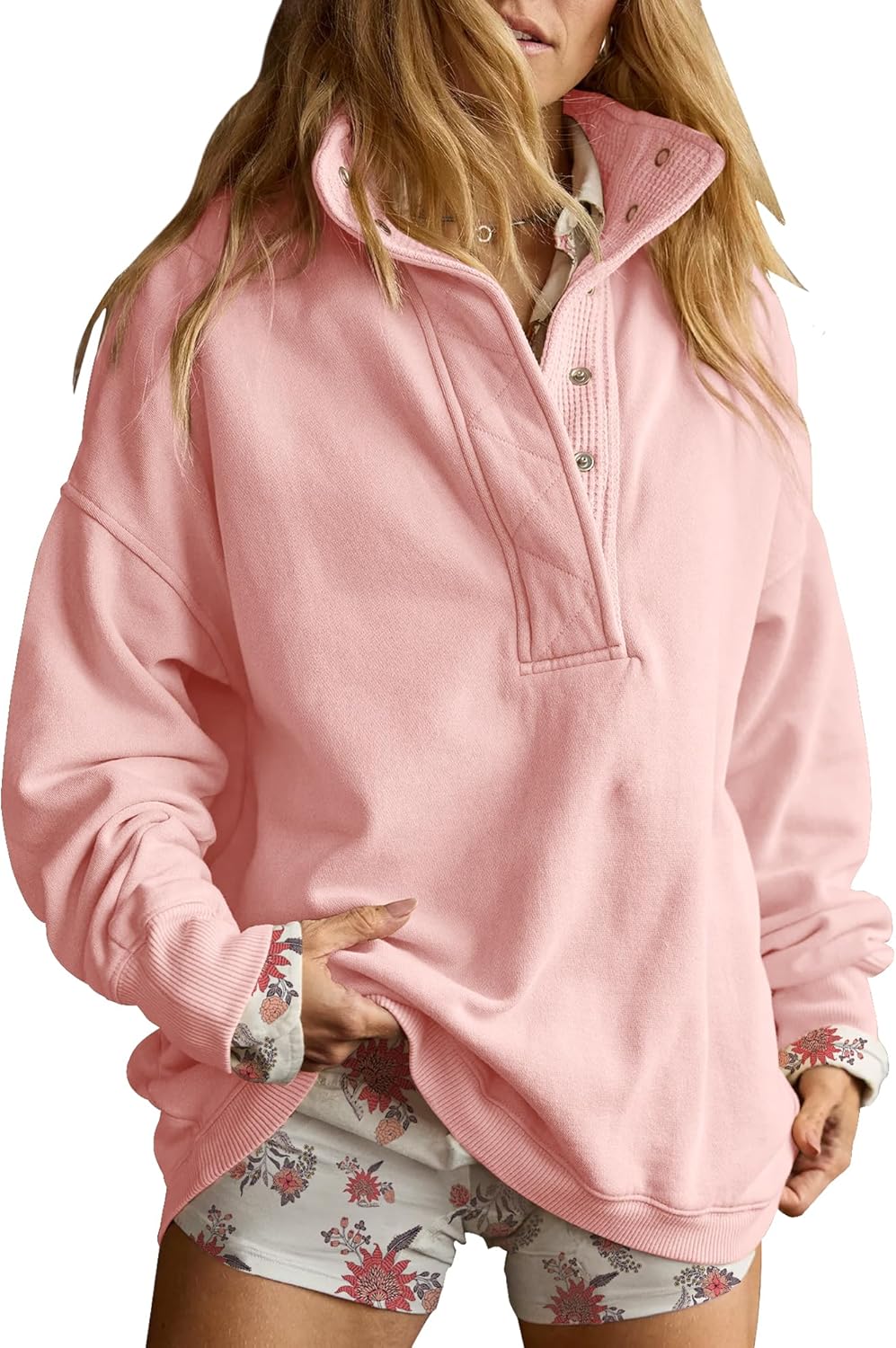 Gacaky Oversized Casual Sweatshirt for Women - Fashionable Style