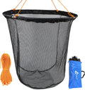 Drasry Foldable Bridge and Pier Fishing Landing Net for All Anglers