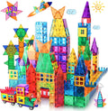 Magnetic Tiles 130 pcs Building Set - STEM Creative Construction