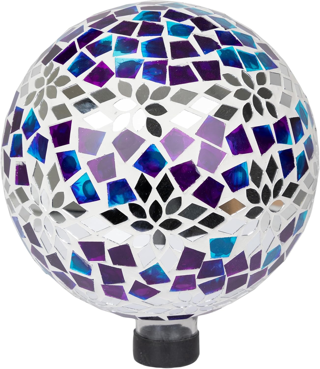Alpine Corporation HMD218 Mosaic Gazing Globe for Garden Decor