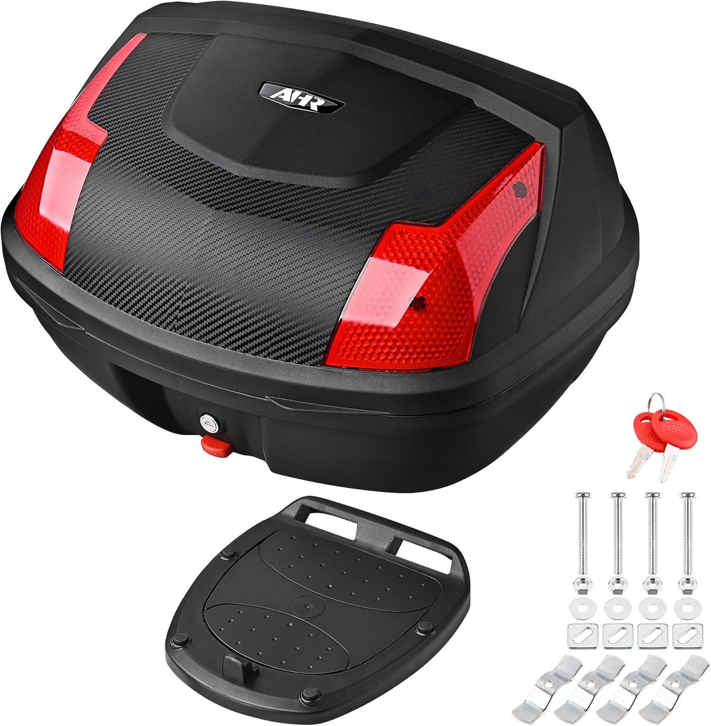 48L Motorcycle Top Case Trunk for Safe and Stylish Storage
