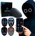 Face Transforming LED App Controlled Cosplay Mask - 115+ Faces