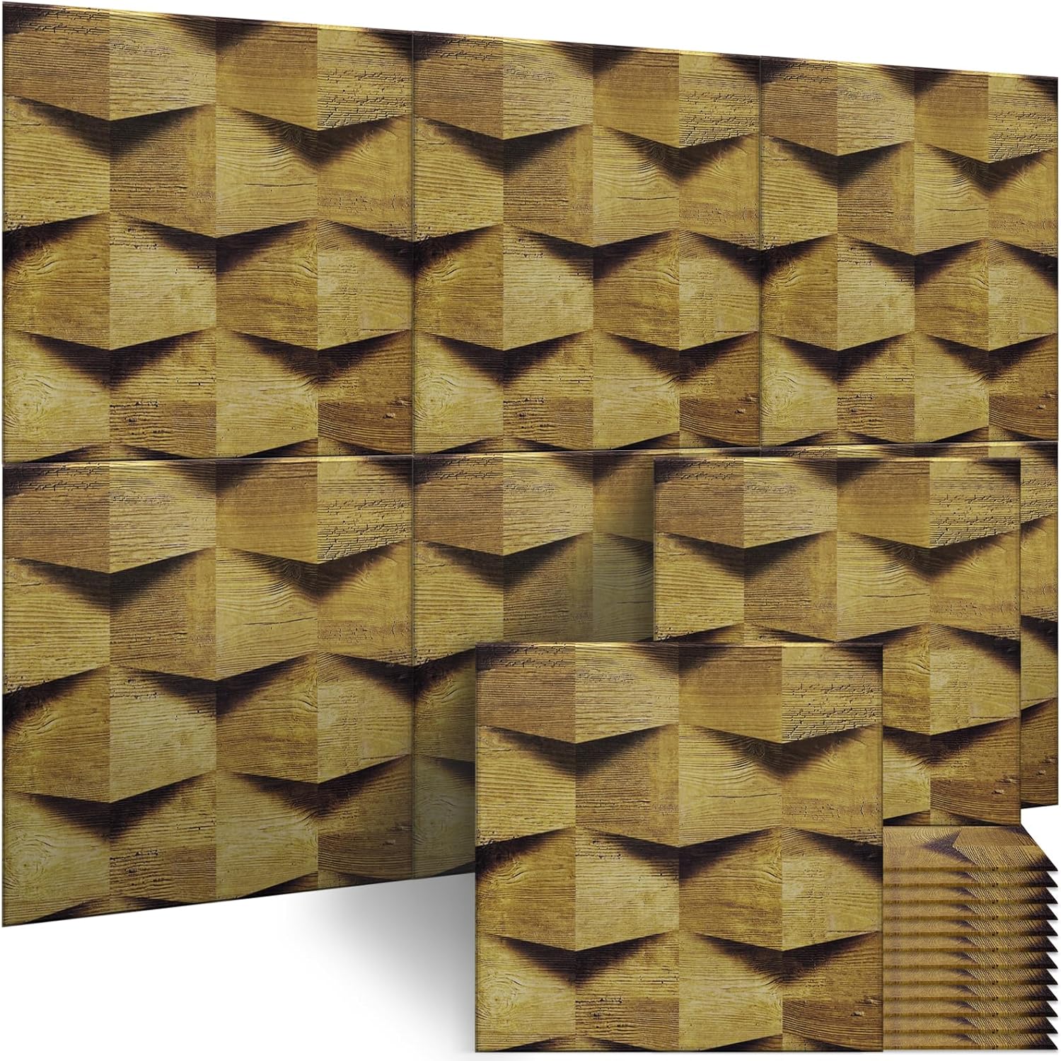 BUBOS Large Acoustic Panels for Soundproofing and Decor